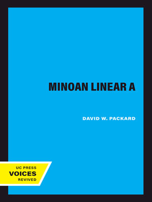 cover image of Minoan Linear A